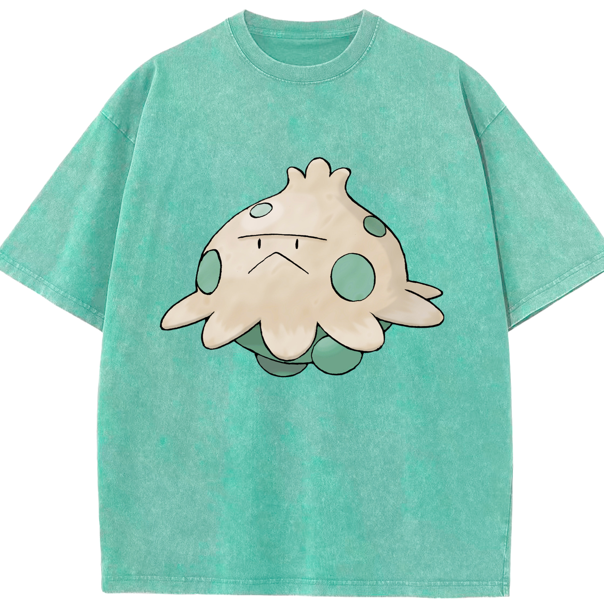 （画像用） ポケットモンスター Pokémon 綿100% ヴィンテージ風 半袖Tシャツ（フロントプリント）